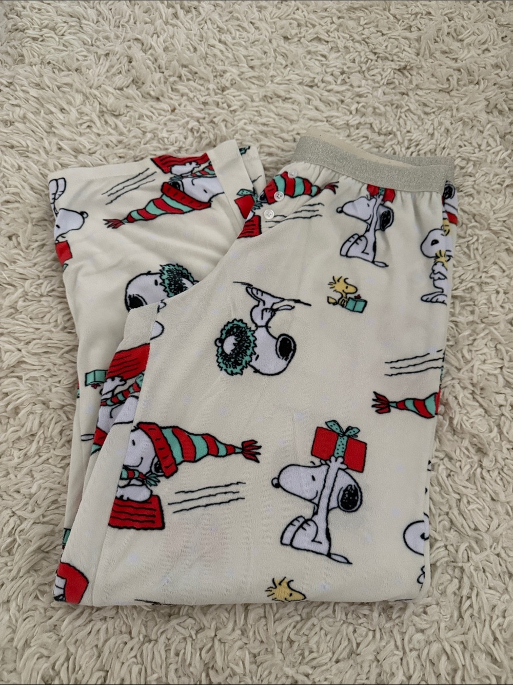 Peanuts Snoopy Holiday Pajama Pants - Women’s